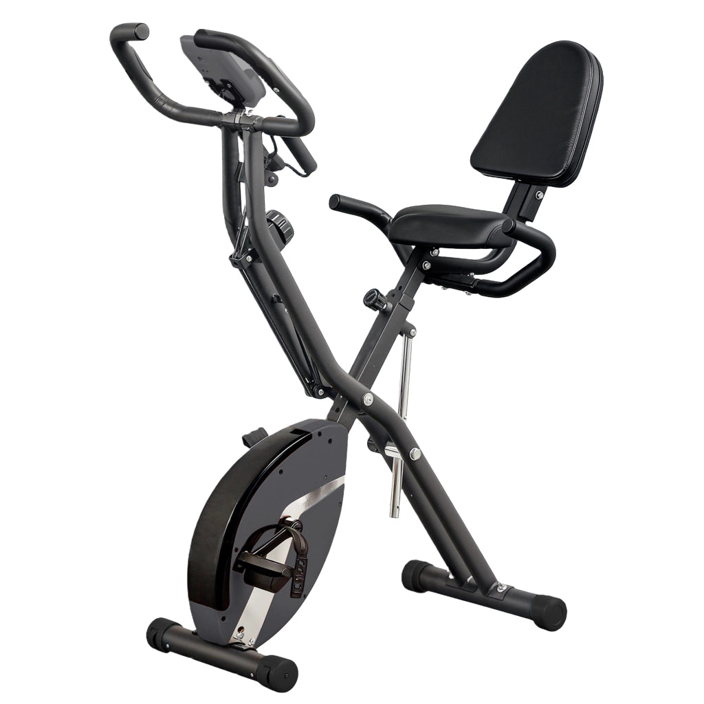 Bicicletta da Interno Pieghevole ¨C Zephmum ¨C Nero 43x97x109 cm
