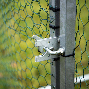 Fudajo Recinto animali XXL 4x2,95x2m con tettoia impermeabile, porta e spazio per movimento libero