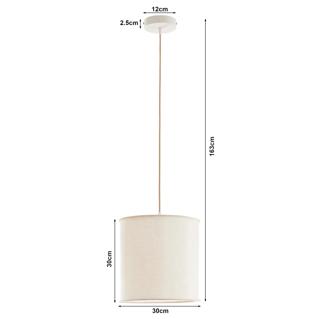 Lampada da terra/sospensione bianca da 60 watt 03_0010737