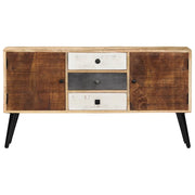 Credenza | Madia | Buffet da pranzo | Armadio da pranzo 118x30x62 cm in Legno Massello di Mango