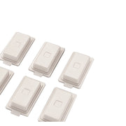 Trade Shop - Serie Magic Compatibile Interruttori Bipolari Unipolari Prese Compatibili Moduli -     Copriforo