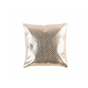 CUSCINO METALLICO ORO
