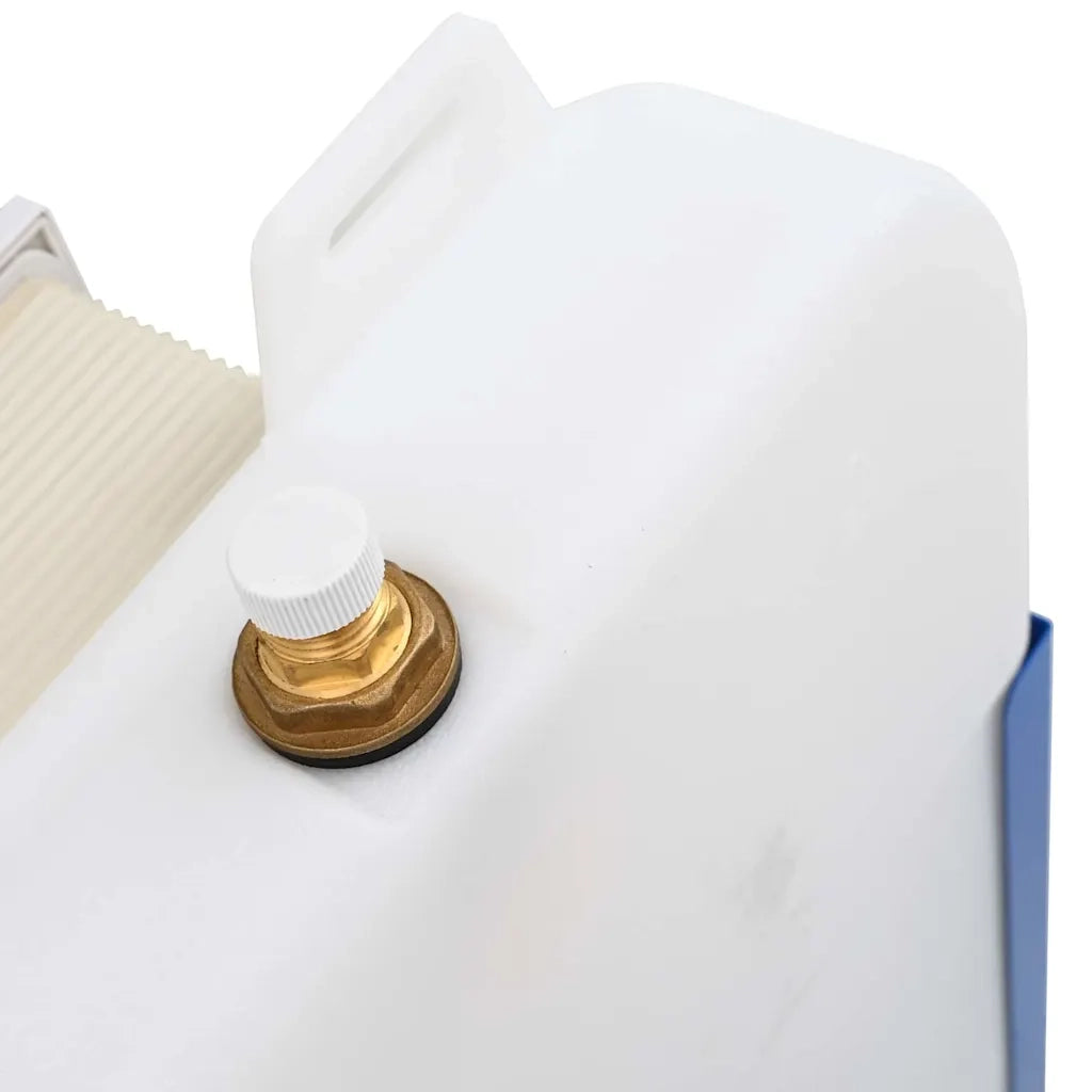 Telaio del Cistern Bianco 50 x 8 x 131 cm Acciaio CFW3950031