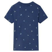 Maglietta da Bambino Blu Scuro 128 11952
