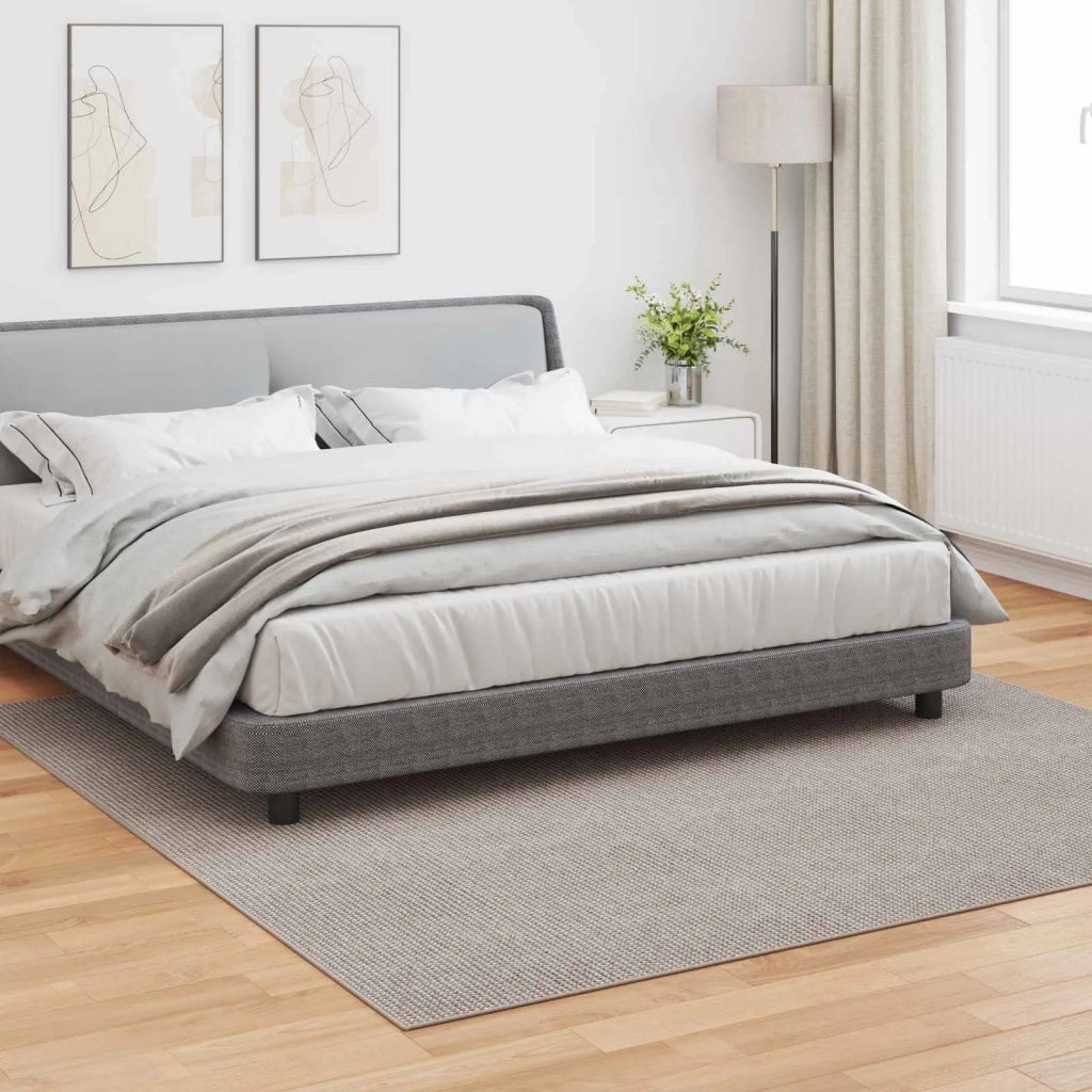 Tappeti per area LUGO Crema e Taupe 240 x 240 cm Poliestere