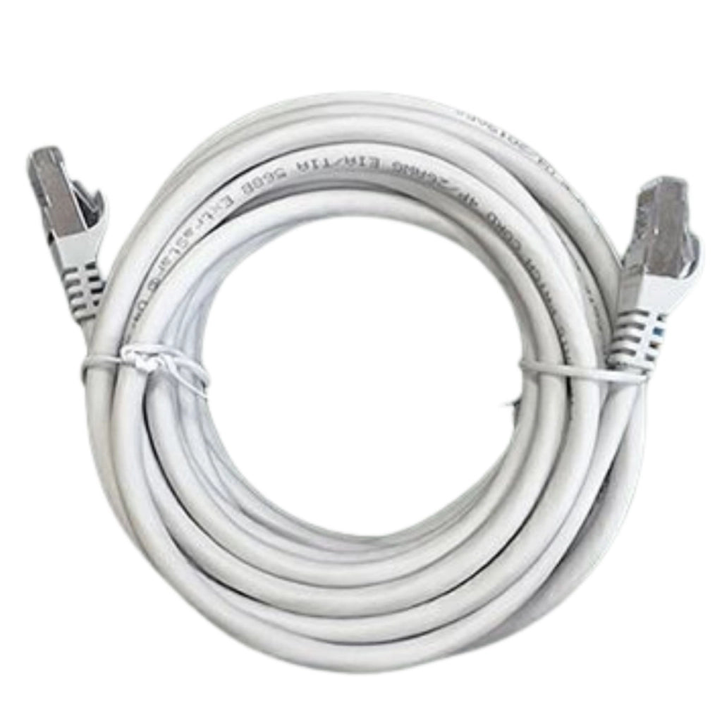 Cavo Ethernet Cat6 FTP RJ45, Patch Cord Schermato LAN, Varie Lunghezze (5M)