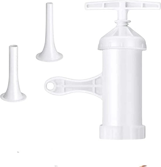Worstenmaker - Inclusivo di Diverse Nozzle - Adatto per Diverse Dimensioni di Worsten - Facile da Usare