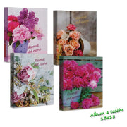 Album portafoto shabby brocche con 160 fogli 4 Decori