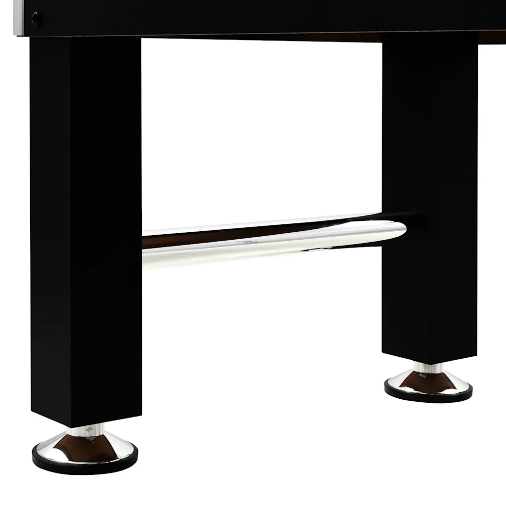 Tavolo Calcio Balilla in Acciaio 60 kg 140x74,5x87,5 cm Nero CFW3769857