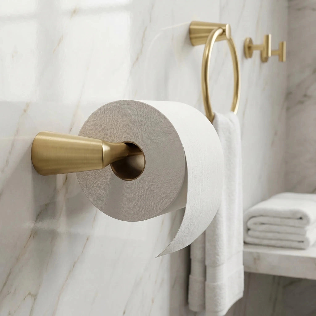 Porta Carta Igienica 16205 Vibe Brush Gold