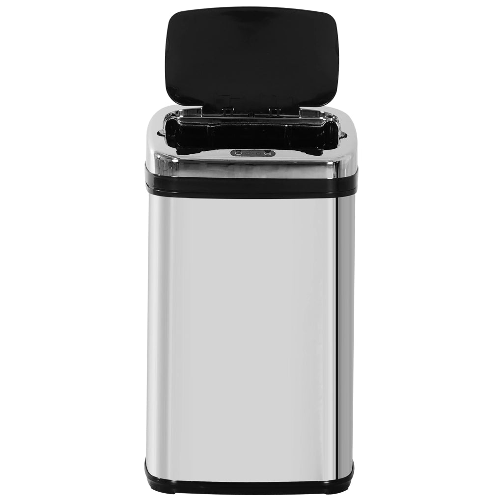 PATTUMIERA Automatica con Sensore IR 30 L 54x37x29 cm Acciaio Inox Argento