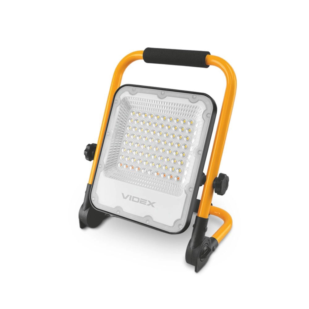 Faretto LED portatile 50W 1600lm batteria IP65 Videx