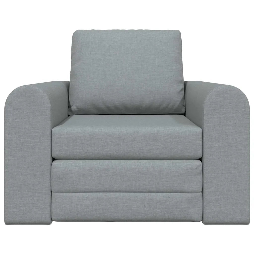 Divano letto | Sof¨¤ letto | Letto singolo Grigio chiaro 98 x 71 x 83 cm Tessuto