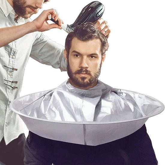 Protezione per capelli per adulti e ragazzi - Protezione e aerazione - Grigio e argento - Ideale per capelli in casa