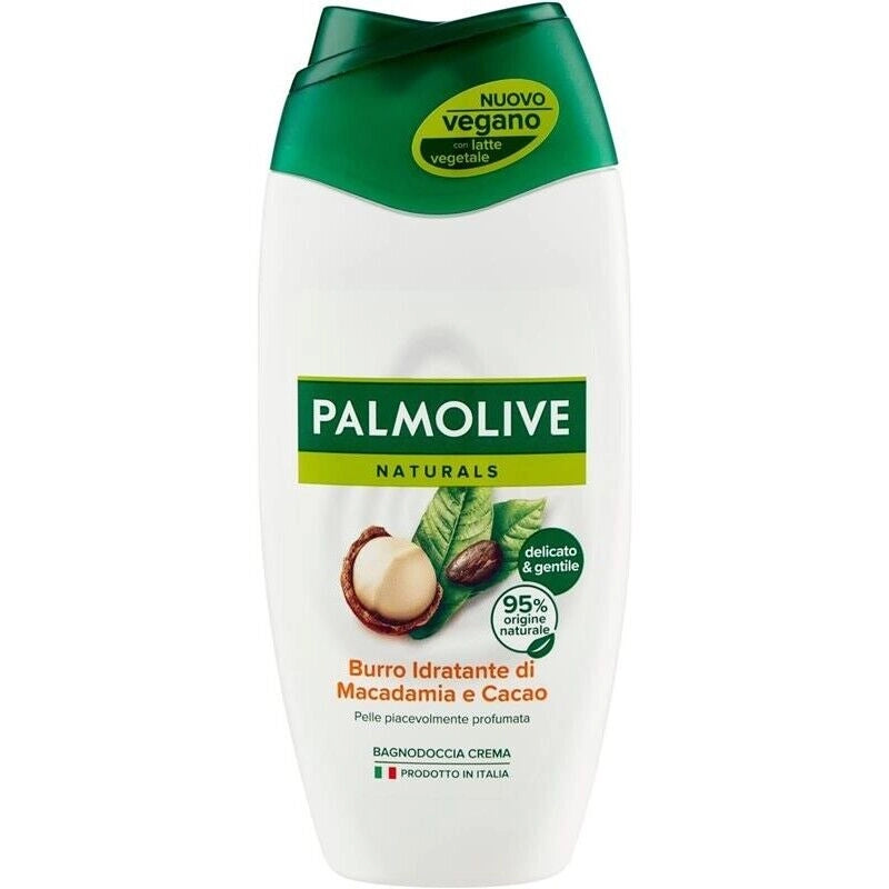 PALMOLIVE BAGNOSCHIUMA 220 ML NATURALS MACADAMIA E CACAO IDRATANTE DI ORIGINE NATURALE
