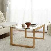 Aldino, Tavolino da Salotto Portariviste, 85x55x40h cm Marrone Rovere