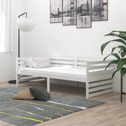 Dormeuse Bianca in Legno Massello di Pino 90x200 cm cod mxl 62319