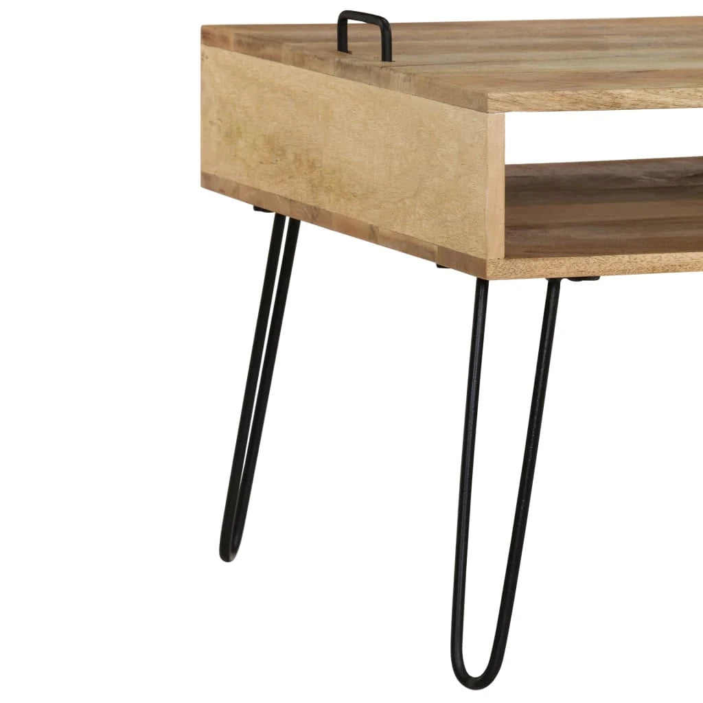 Pratico mobile porta TV/credenza di design in legno massello di mango 110 cm 2502133