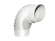 1pz gomito 90° porcellanato per stufe a legna bianco "ala smalto classic" - ø m cod:ferx.fer362535