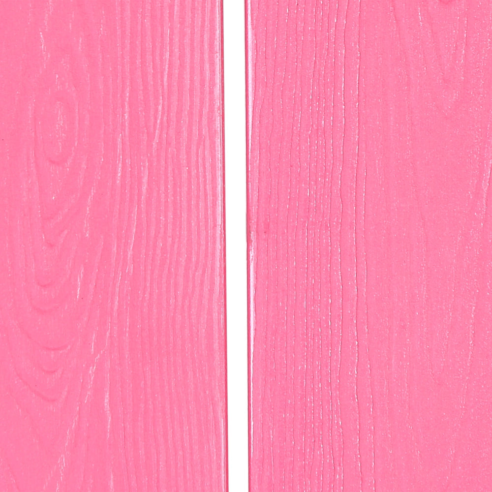 Sedia da giardino in plastica rosa resistente agli agenti atmosferici in stile moderno