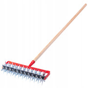 KADAX Coltivatore manuale per la lavorazione del terreno, arieggiatore da giardino, 145 cm, rotativo