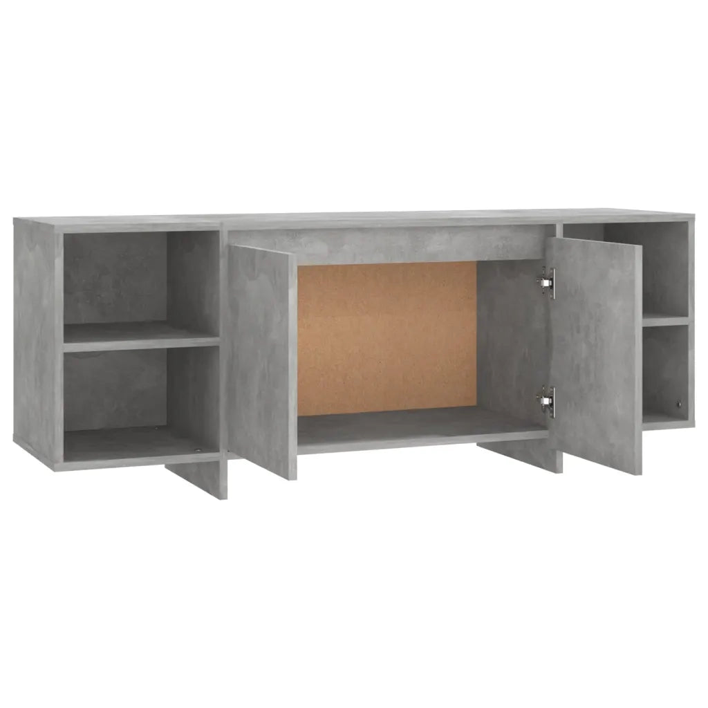 Mobile TV Grigio Cemento 130x35x50 cm in Truciolato   cod mxl 23862