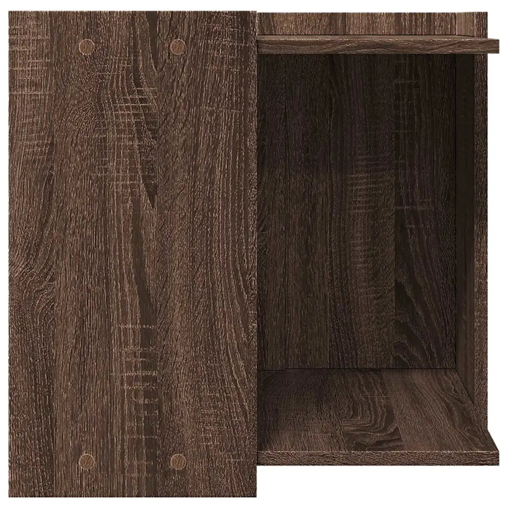 vidaXL Recinto Lettiera Gatti Rovere Marrone 53x53x51 cm in Truciolato