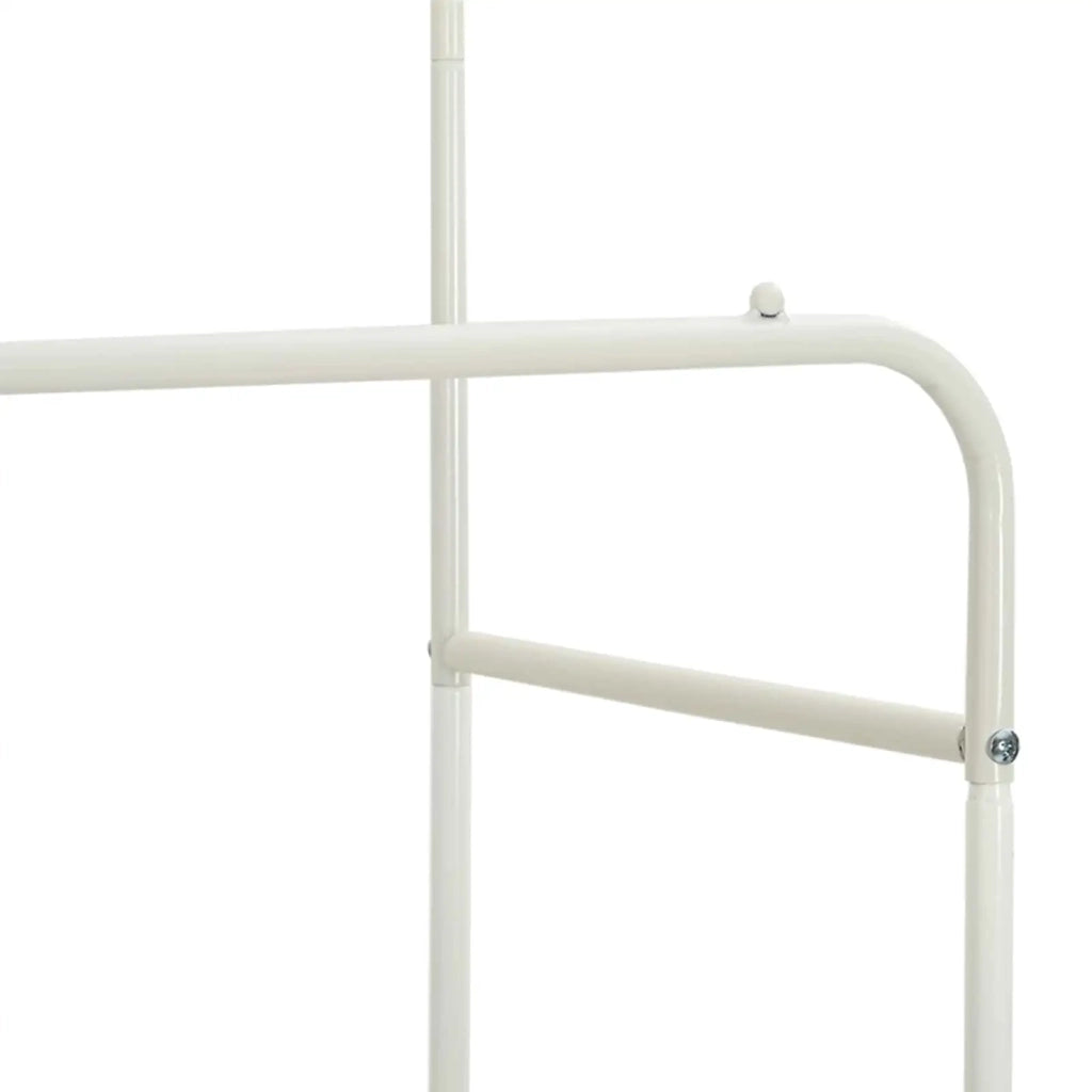 Stendibiancheria con lo scaffale Bianco 80 x 53 x 156 cm