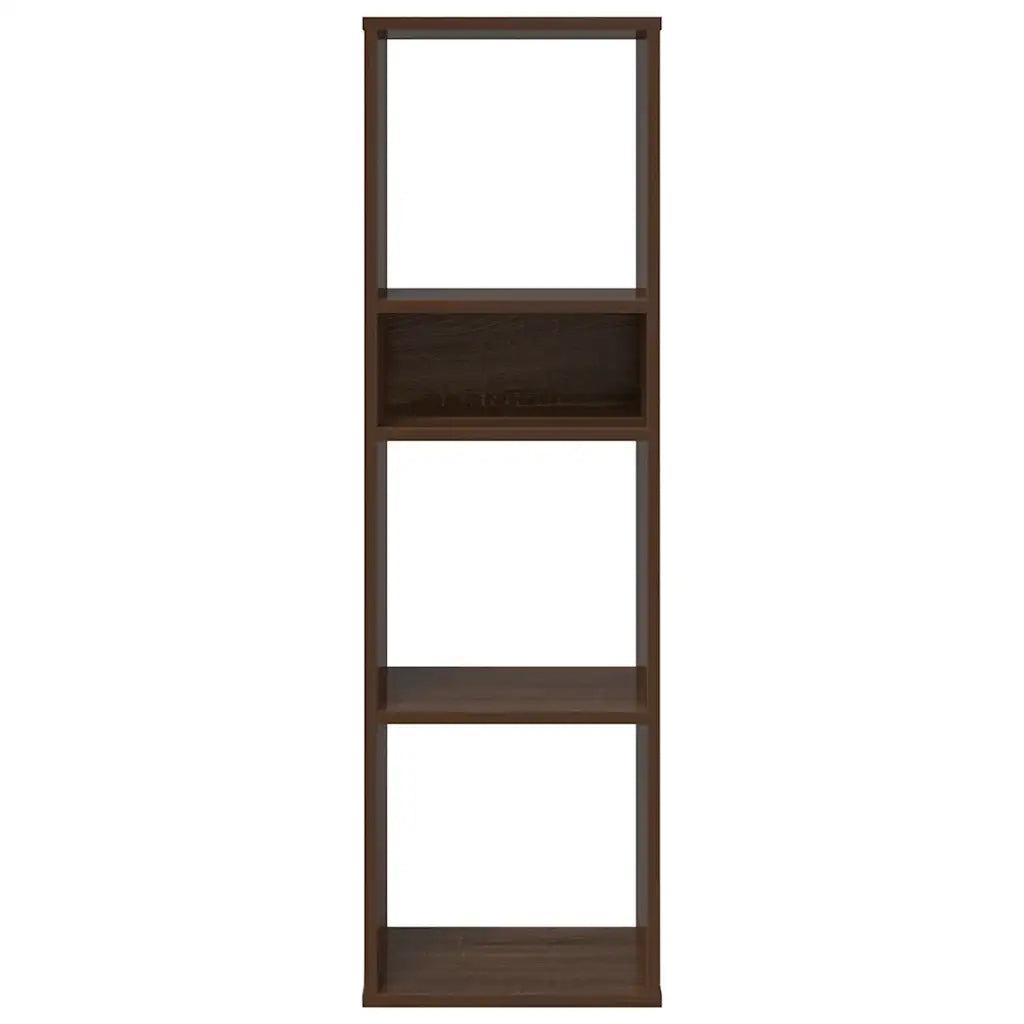 Libreria Rovere Marrone 34x31x112 cm in Legno Multistrato 860289