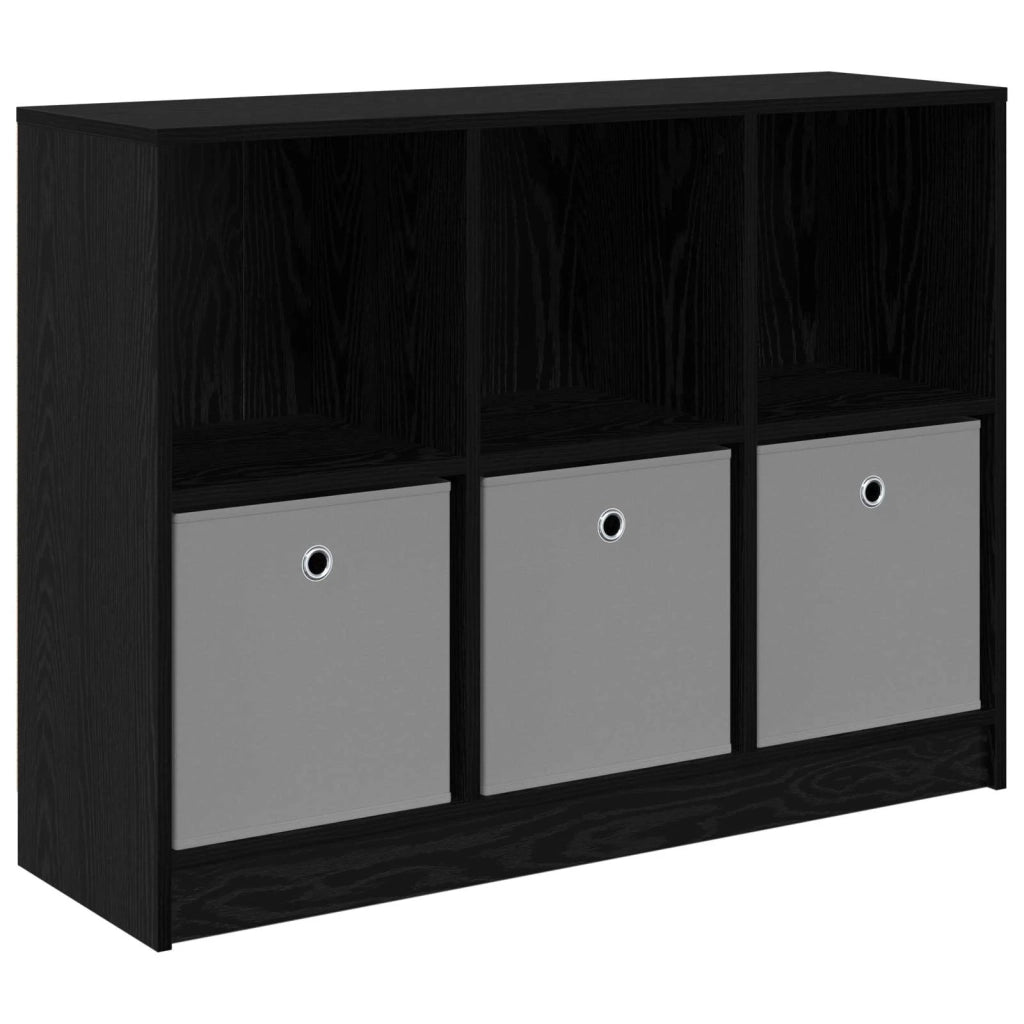 Credenza con cassetto Rovere Nero 102 x 32 x 73,5 cm