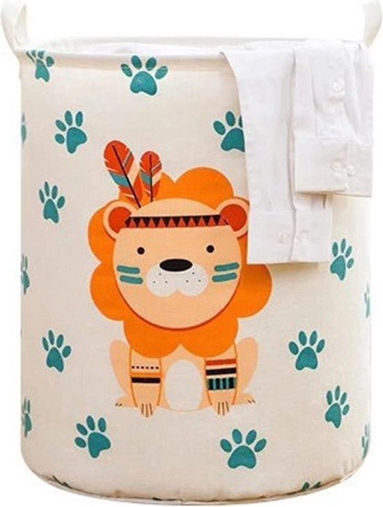 Asciugatrice per Bambini con Grande Capacità 100 Litri - Contenitore con Rivestimento Idrorepellente - Sacchetto Ripiegabile per Abiti e Giocattoli - 40 x 40 x 50 Cm