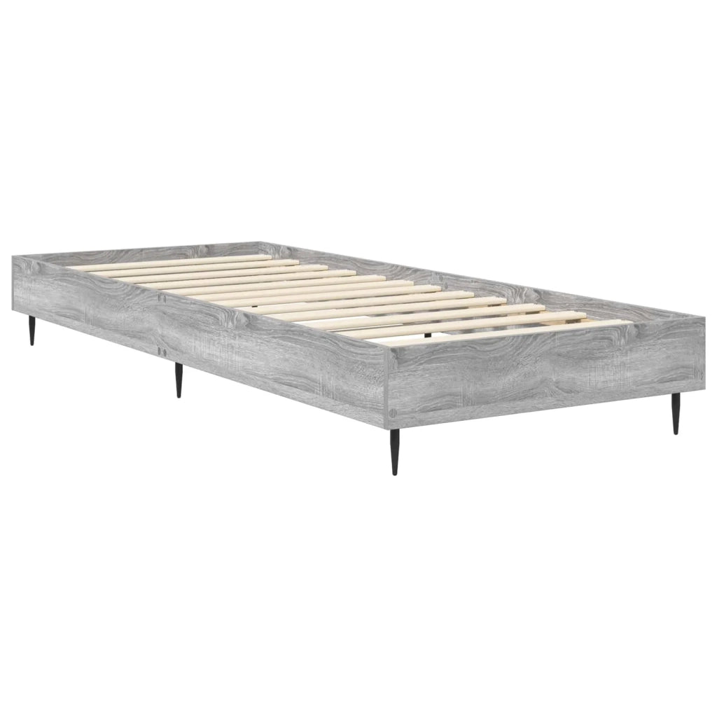 Struttura del letto Sonoma grigio 80 x 200 cm 8009052
