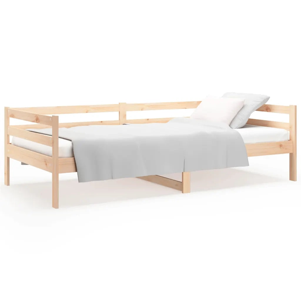Letto singolo | Letto per adulti | Dormeuse senza Materasso 80x200 cm in Legno Massello di Pino