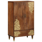 Alto Mobile 60x33x100 cm Legno Massello Mango