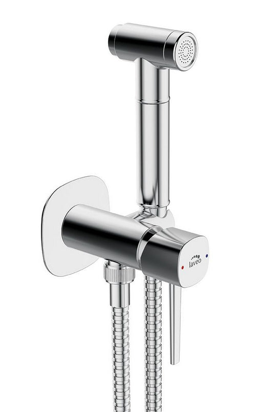Miscelatore bidet a incasso con doccetta bidet cromata – pratica, elegante e salvaspazio
