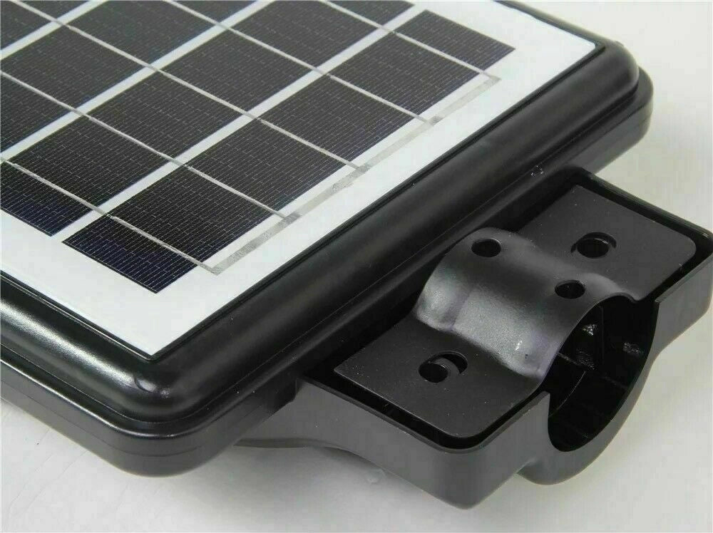 Lampione led slim con pannello solare 90w luce fredda 6500K