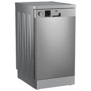 Beko DVS05024X Lavastoviglie Slim Libera Installazione 10 Coperti Classe energetica E (A++) 5 programmi 45 cm Inox
