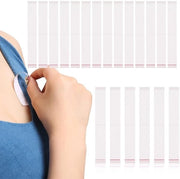 Nastro adesivo doppio 180 pezzi - Dispenser nastro adesivo - Inerte per la pelle - Adatto per tessuti - Translucido - Facile da utilizzare - Nastro per abbigliamento