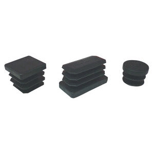 BL PUNTALE ALETTATO 30X50 MM NERO 6 PZ- 5,0 blister