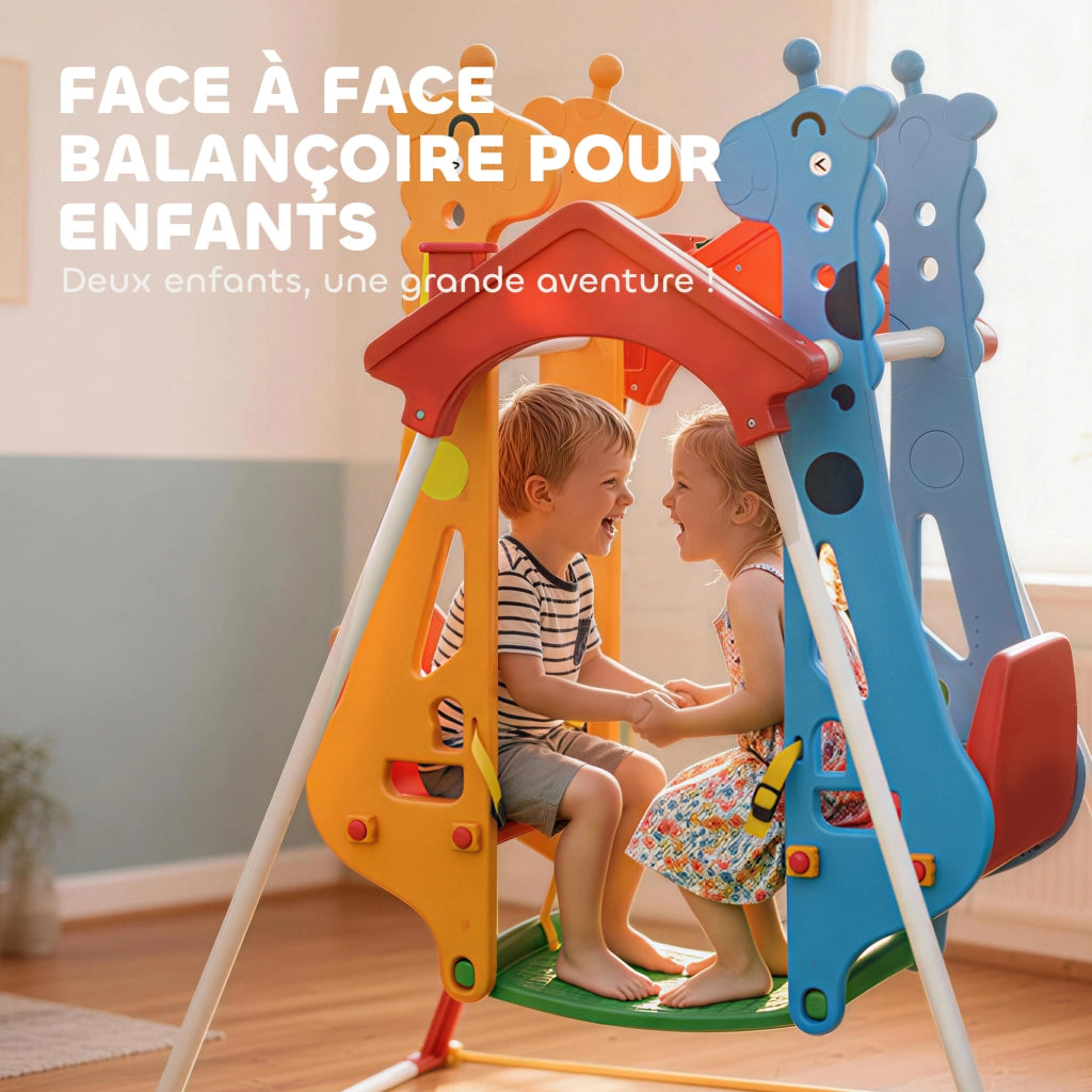 Altalena per Bambini ¨C zephmum ¨C Multicolore 114x94x134,5cm