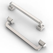 Set di punterelli - 10 pezzi - Satin nichelato - Distanza di punterello 128 mm