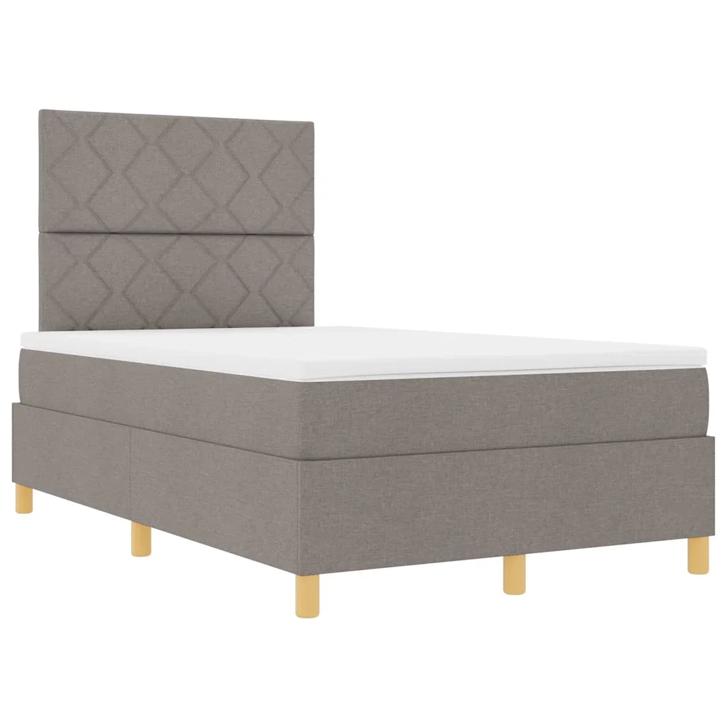 Letto a molle con materasso Talpa 120 x 190 cm Tessuto 3339683