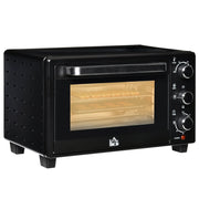 Mini Forno Elettrico 21 L 1400 W con 3 Modalità; Temperatura 100-230°C e Timer 60 Min