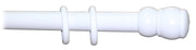 BASTONE LEGNO A STRAPPO D 35 BIANCO 240CM S/SUPP.- 1,0 pz