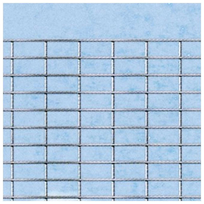 Cavatorta SZ02050025B Agrisald Rete Elettrosaldata Zincata Maglia 12x25 mm Diametro Filo 1,5 mm Lunghezza 25 m Altezza 50 cm colore Zinco