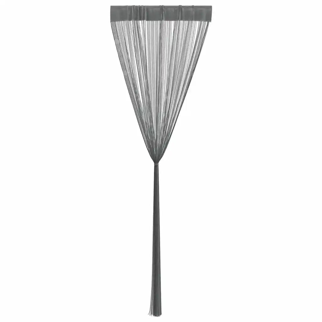 Tende a fili 2 pz Antracite 100x250 cm 4102051
