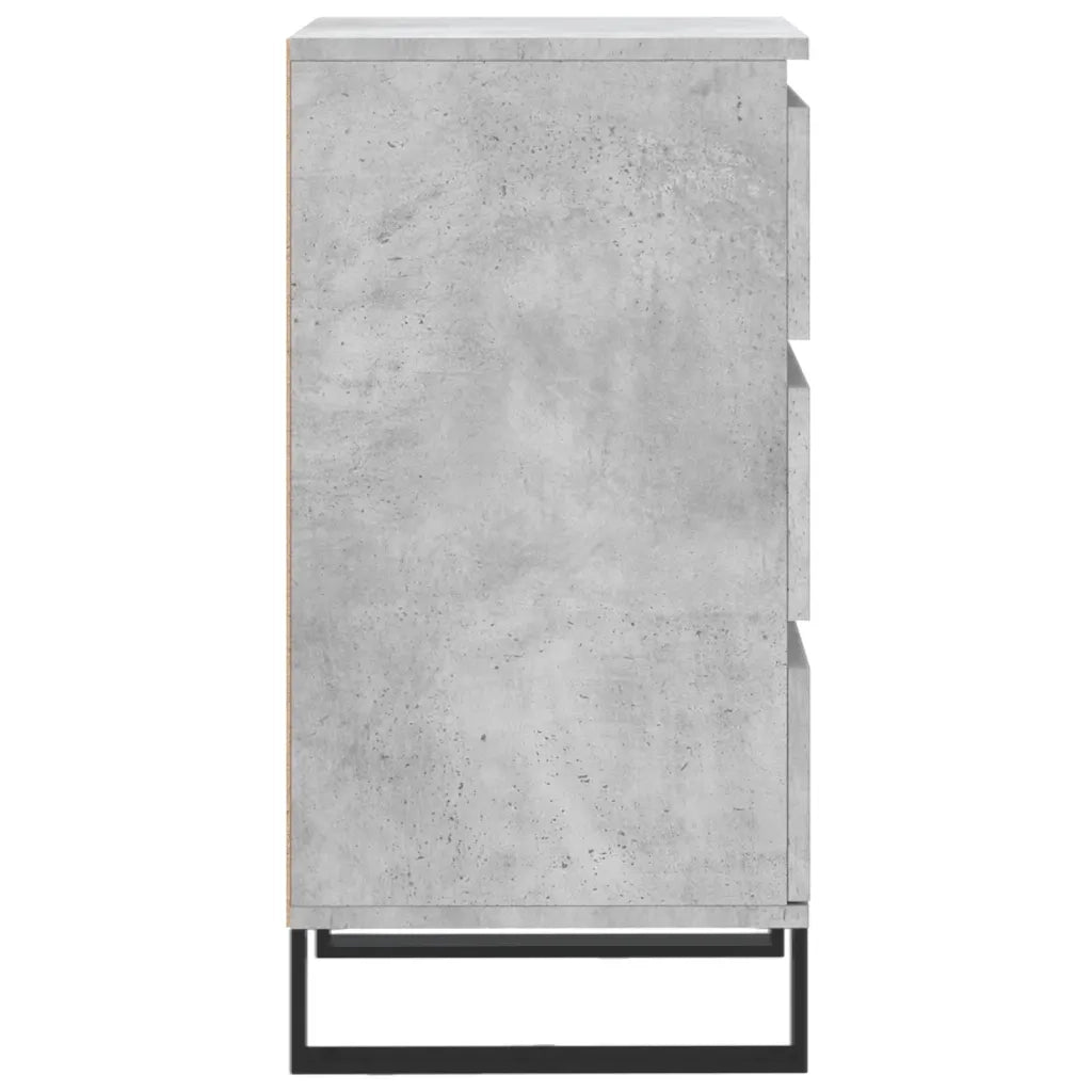 Credenza-Buffet-Armadio da cucina Grigio Cemento 40x35x70 cm in Legno Multistrato 926490