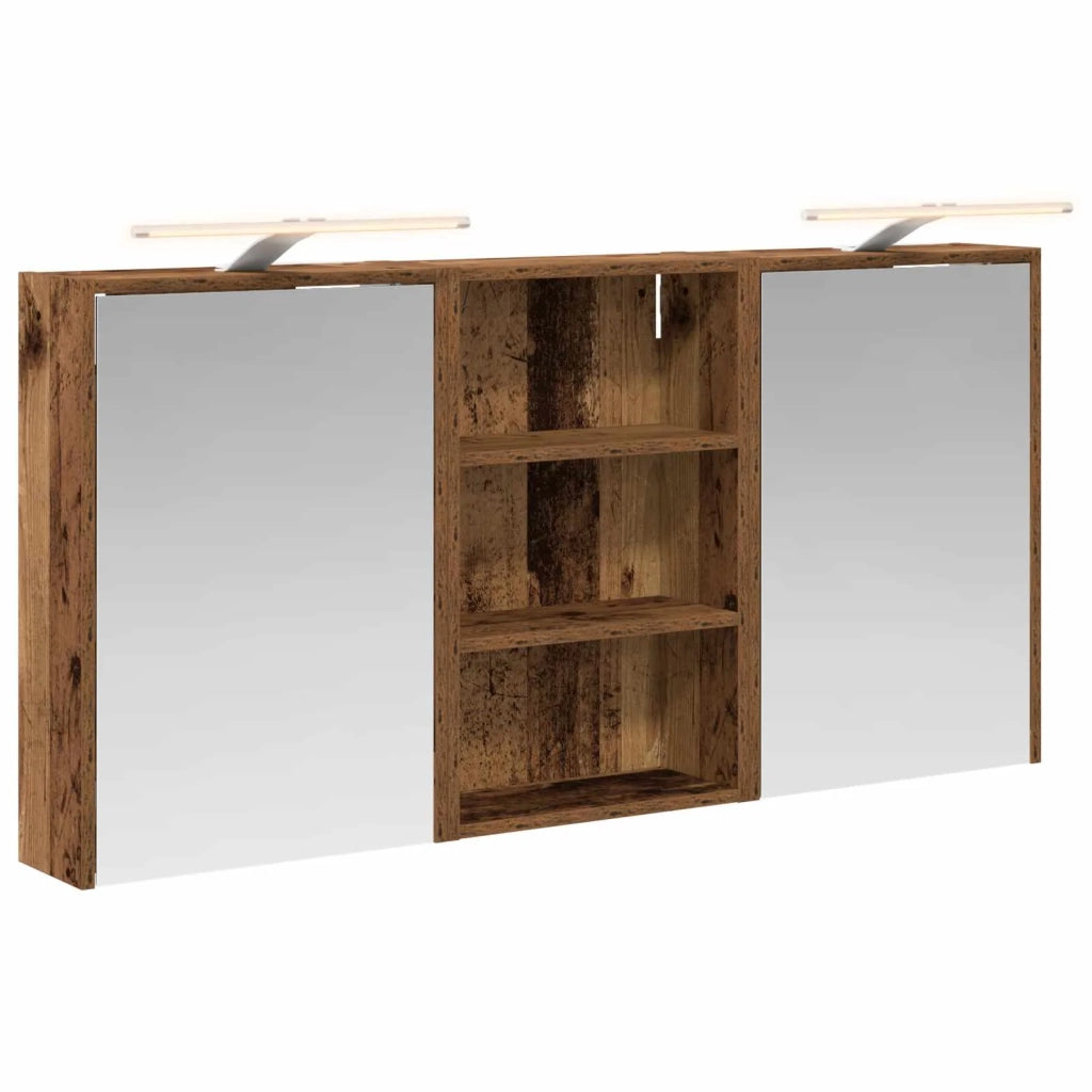 Set di Armadi da Bagno 3 pz 126 x 16 x 62.5 cm 3403838