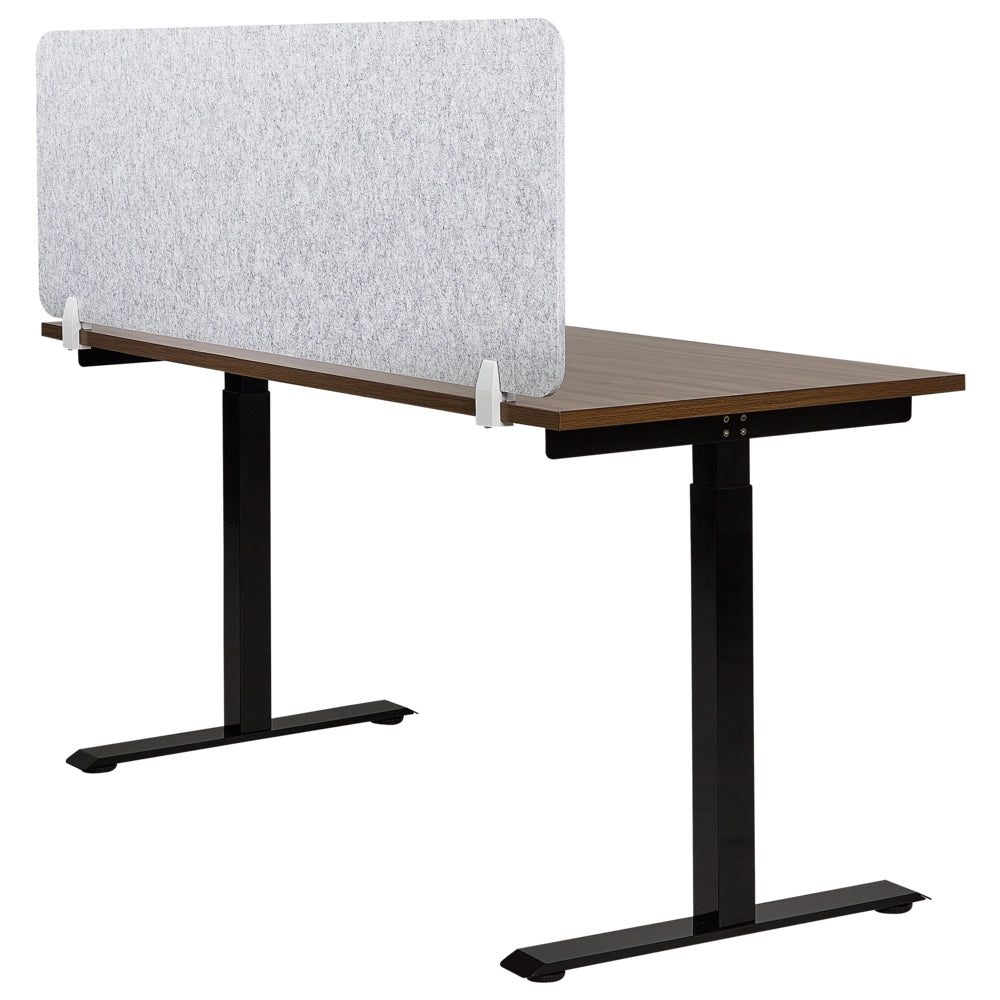 Pannello Divisorio Grigio Fonoassorbente 160 x 50 cm in Plastica PET