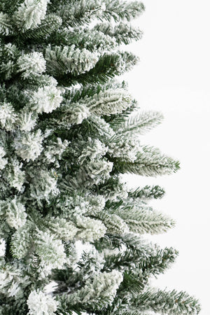 Albero di Natale Enea Innevato 210 cm